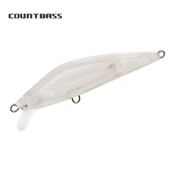 Countbass Wobbler Flotante 75mm – 6,8g Minnow Blanco