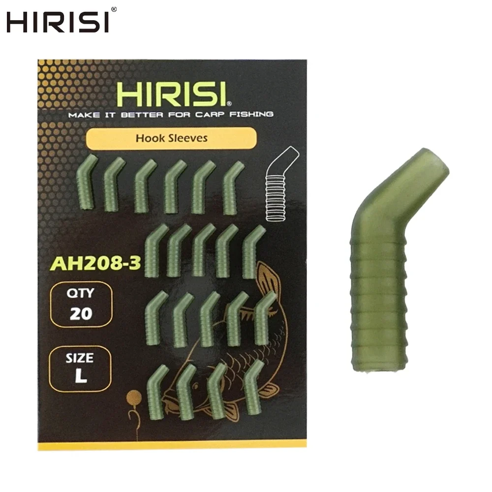 Hirisi mangas antienredos AH208 para anzuelo alineador carpa