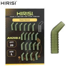 Hirisi mangas antienredos AH208 para anzuelo alineador carpa