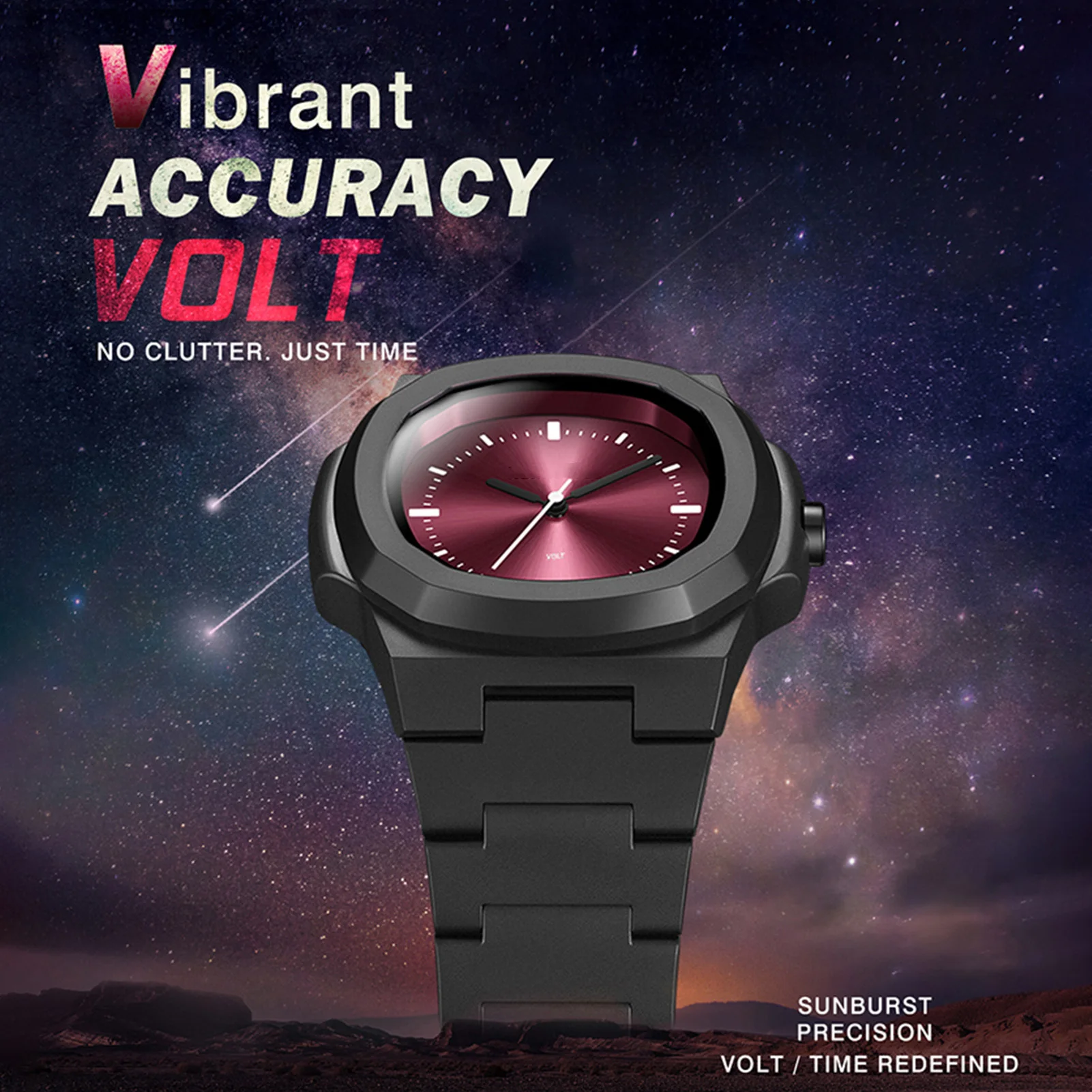 Reloj deportivo al aire libre Relojes de pulsera digitales minimalistas de 50 M a prueba de lluvia y larga espera para jóvenes - imagen 4