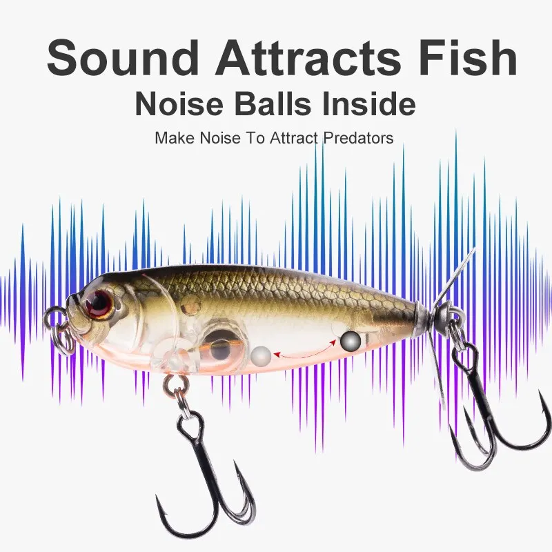 Kingdom-señuelo de pesca con hélice, cebo tipo lápiz, Topwater, 55mm, 8,8g, Wobblers, cola giratoria dura Artificial libre para Lucio - imagen 5