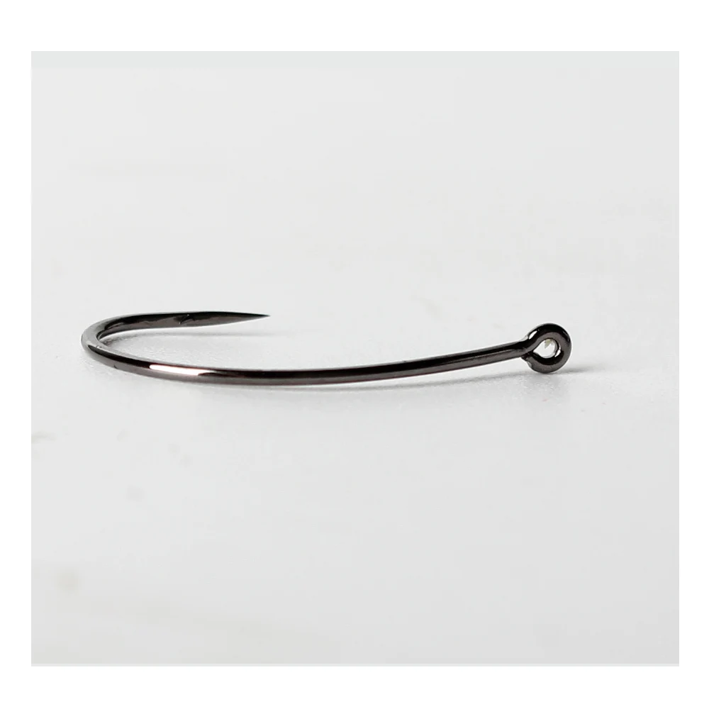 FISH KING-anzuelos de gusano de carbono, señuelo de pesca de lubina, aparejo loco, 30 unids/lote - imagen 4