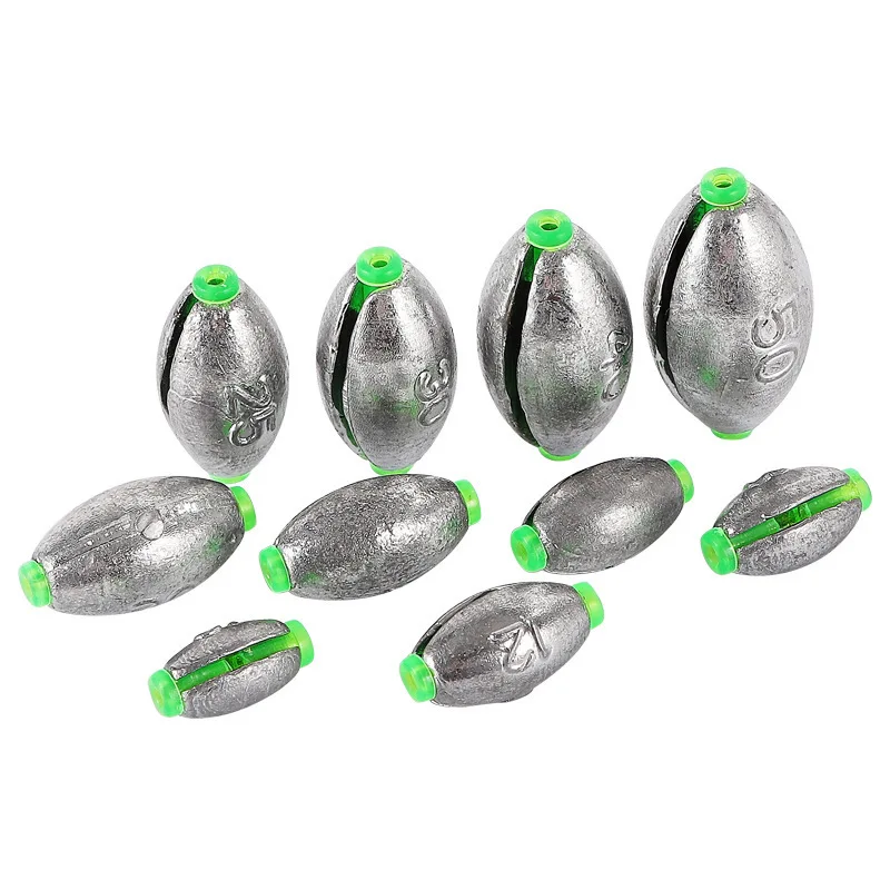 Plomos de cambio rápido oliva 2g-12g con tubo plástico - imagen 3