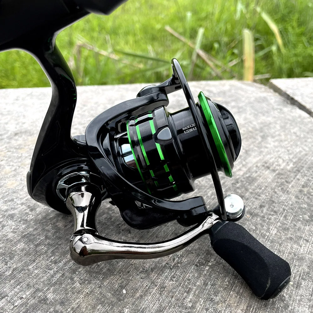 GHOTDA-carrete de Pesca Baitcasting ligero, potencia de arrastre máxima de 10KG, alimentador de carpa, rueda giratoria con línea de cebo, aparejos de Pesca - imagen 5