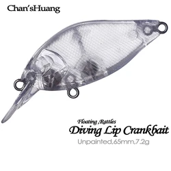Chan'sHuang Crankbait Flotante Artesanal 65mm