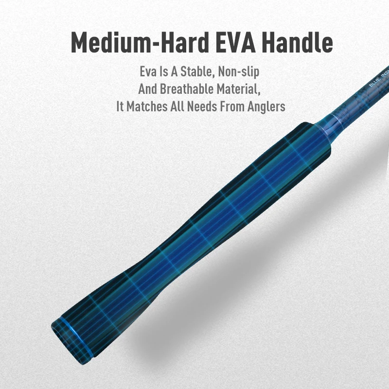 LEYDUN AZUL INSHORE caña de bajo costera S782L S832M S862ML S902ML S922ML S972M S1003MH varillas giratorias ligeras de agua salada - imagen 4