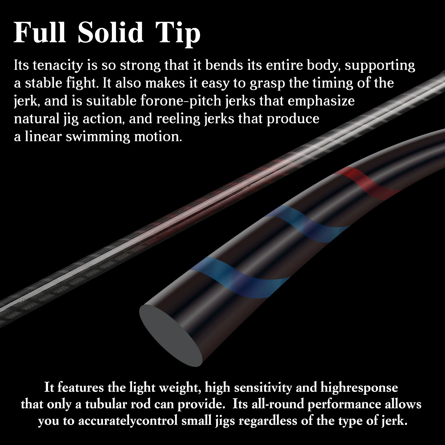 TSURINOYA caña de pescar giratoria de Jigging ligera SWORDSMAN 1,9 m caña en blanco de carbono totalmente sólida Max 300g barco de alta resistencia Jigging lento - imagen 2