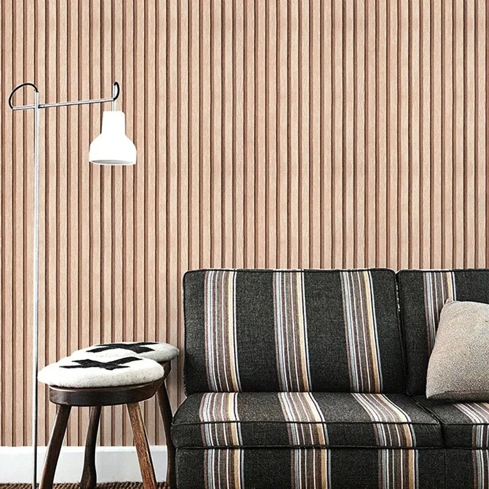 Papel tapiz autoadhesivo de 45CM, bricolaje, fondo de pared de rejilla, autoadhesivo para dormitorio, sala de estar, pegatina de pared impermeable, decoración del hogar - imagen 5