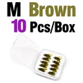 M Brown