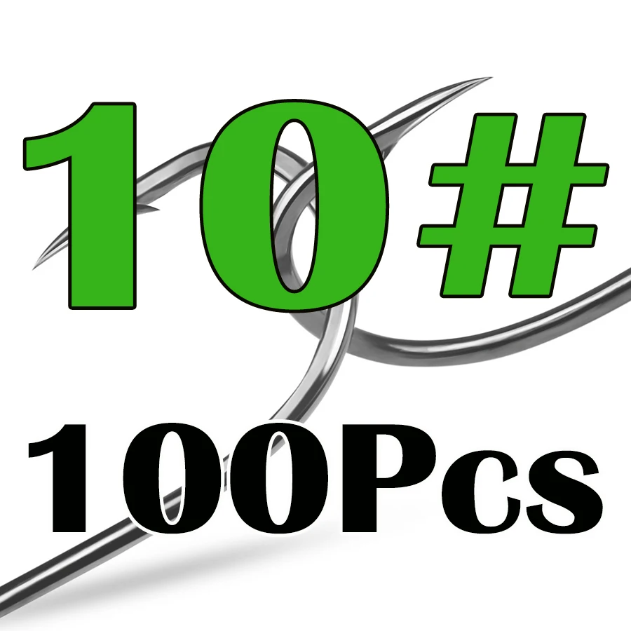 100Pcs Size 10