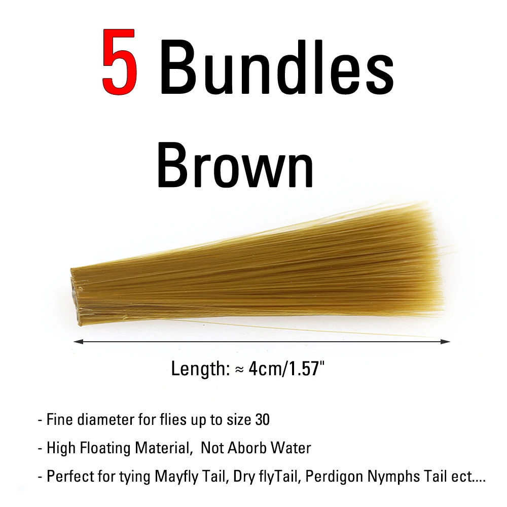 5 bundles Brown
