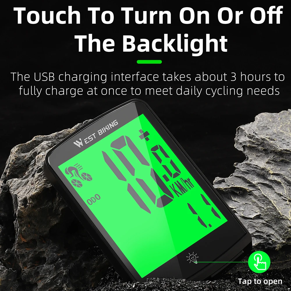 Un dispositivo verde y negro que muestra el tiempo y la batería