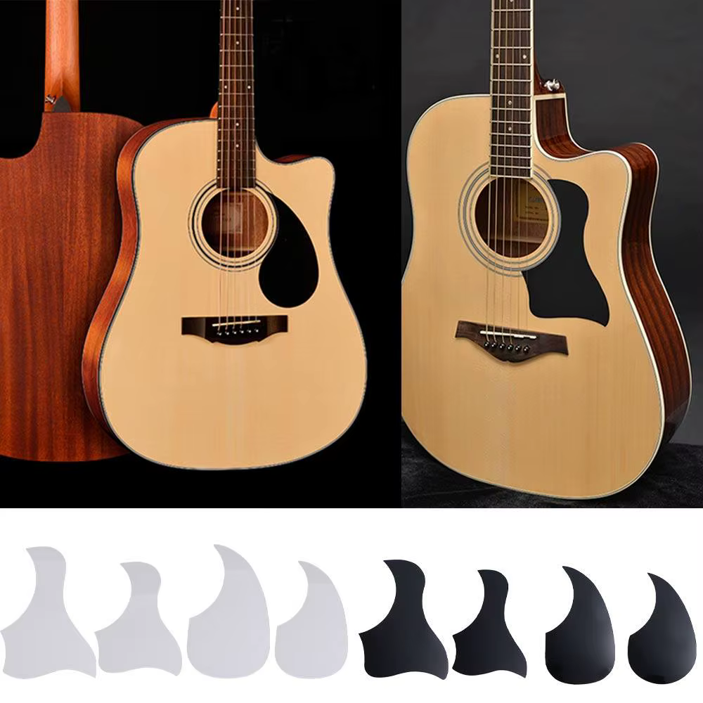 Protector de guitarra transparente ABS, golpeador de guitarra acústica transparente en forma de pájaro en forma de agua, transparente y duradero - imagen 5