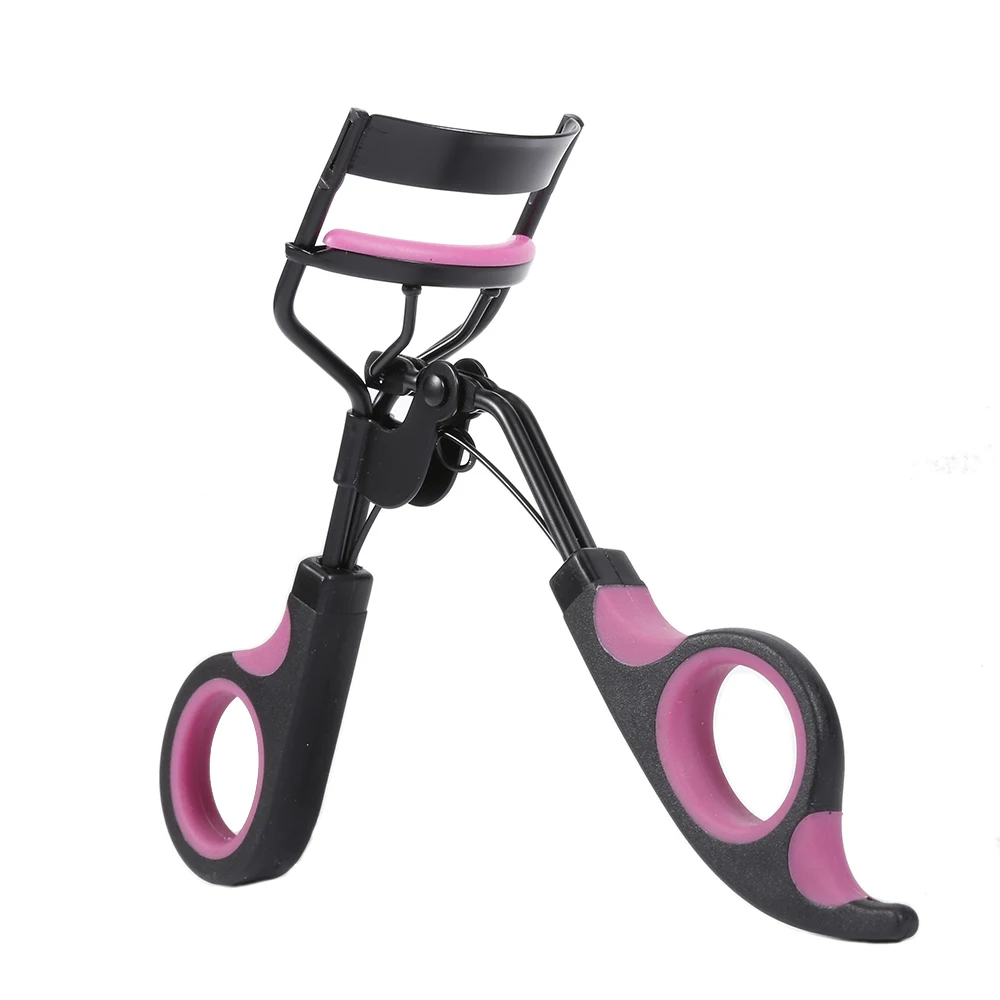 Rizador de pestañas con 10 almohadillas de repuesto para mujer, pinzas profesionales para rizar pestañas, Clips, maquillaje de ojos duradero, herramientas de belleza - imagen 3