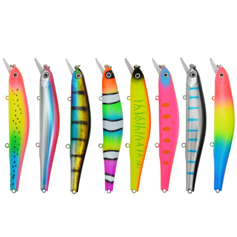 Señuelo de pesca Minnow 17g 12,5 cm fuerza de gravedad magnética señuelos artificiales de plástico cebo duro 1 pieza VENTA - imagen 4