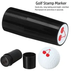 Regalo de golfista de alta calidad, marcador de sello de Golf de secado rápido, accesorios de Golf, sello de marca de estampador de pelota de Golf