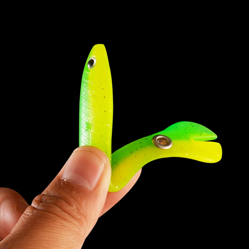 TAIYU 10 Uds señuelo de pesca que rebota 2g 6g cebo biónico suelto cola de simulación Wobblers señuelos 10 colores cebo suave de silicona Artificial - imagen 3