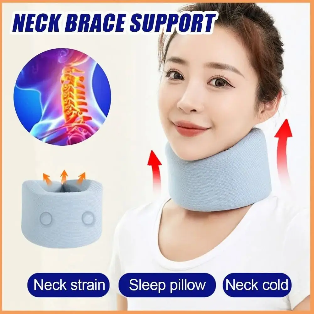 Collar cervical de espuma ajustable – Alivio del dolor de cuello - imagen 5
