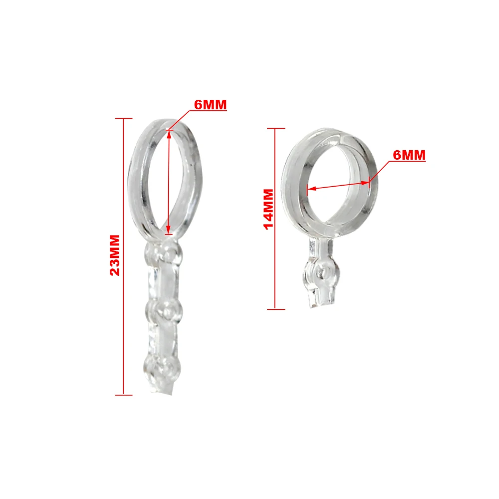 Accesorios de pesca de carpa, cebos, bandas de Pellet, Boilie elástico para carpa, aparejos de pesca gruesos AH206, 20 piezas - imagen 3