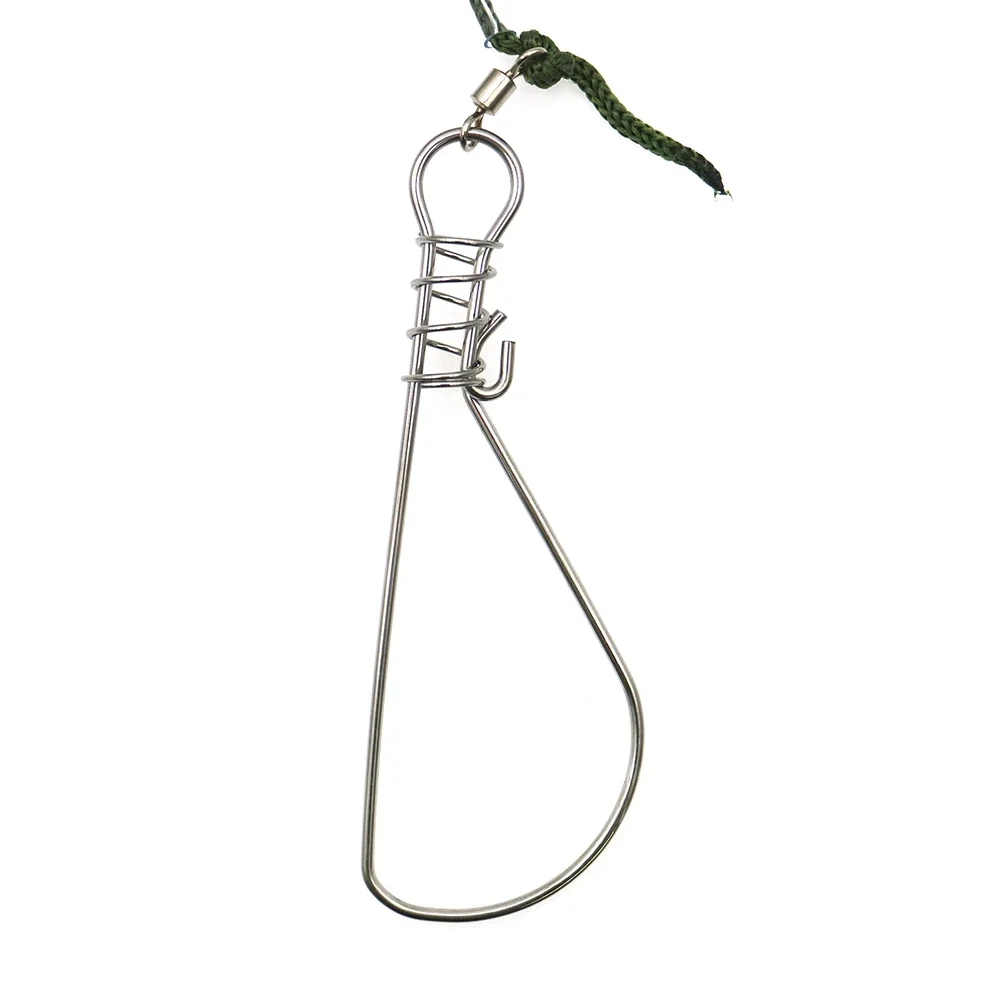 Hebilla de bloqueo de pesca de acero inoxidable, cinturón de bloqueo de peces vivos, aparejos de pesca, accesorios - imagen 5