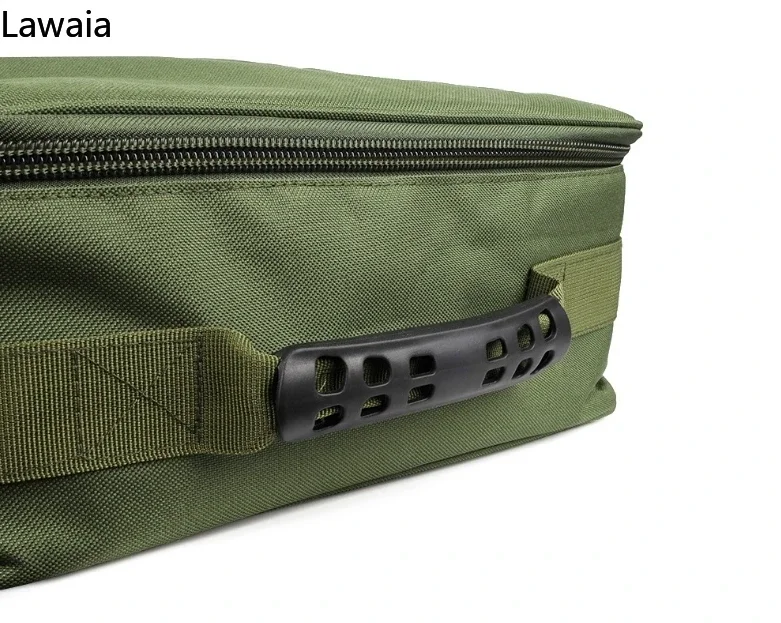 Lawaia-Bolsa de pesca con rueda de carpa, accesorio a prueba de salpicaduras, 37x37x15cm, 1 bolso - imagen 3