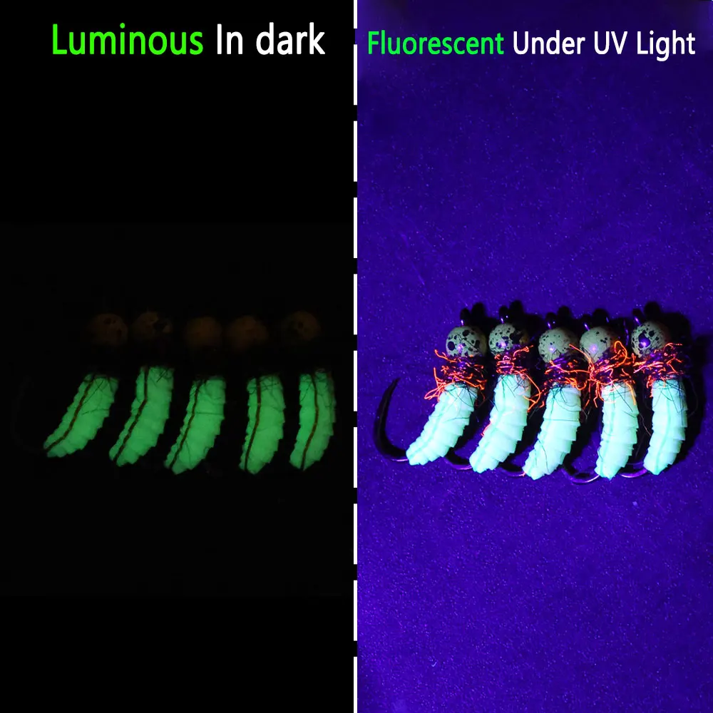 Scud Bug señuelo luminoso hundimiento rápido para trucha y char - imagen 4