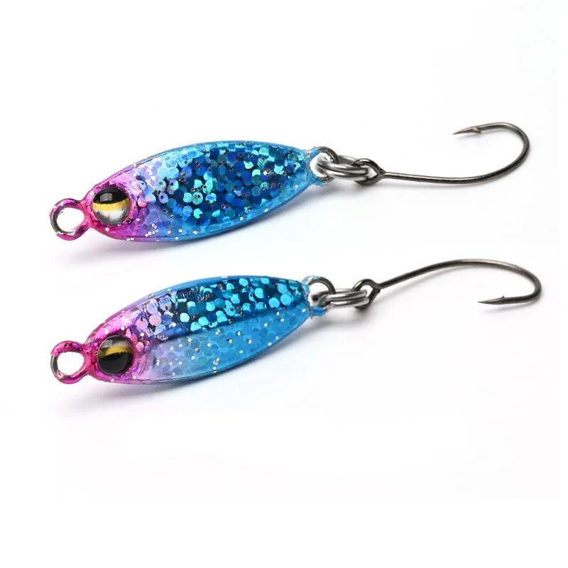 Señuelo pequeño de Metal para pesca, cebo duro Artificial, 3G, 6g - imagen 2