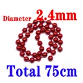 2.4mm red bead