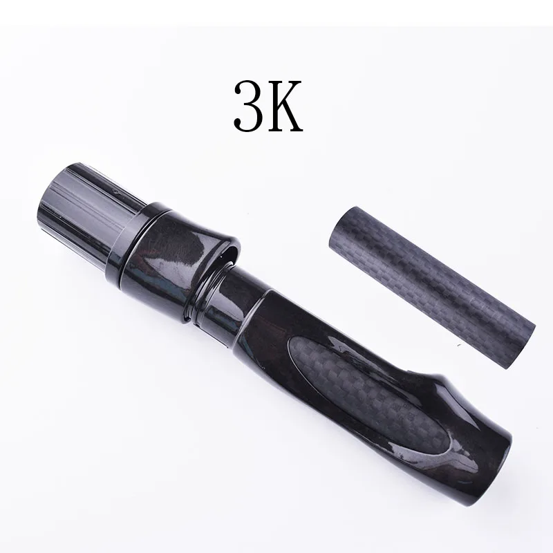 Kit caña pescar fibra carbono con asiento, tubo y accesorios