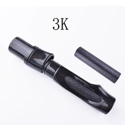 Kit caña pescar fibra carbono con asiento, tubo y accesorios