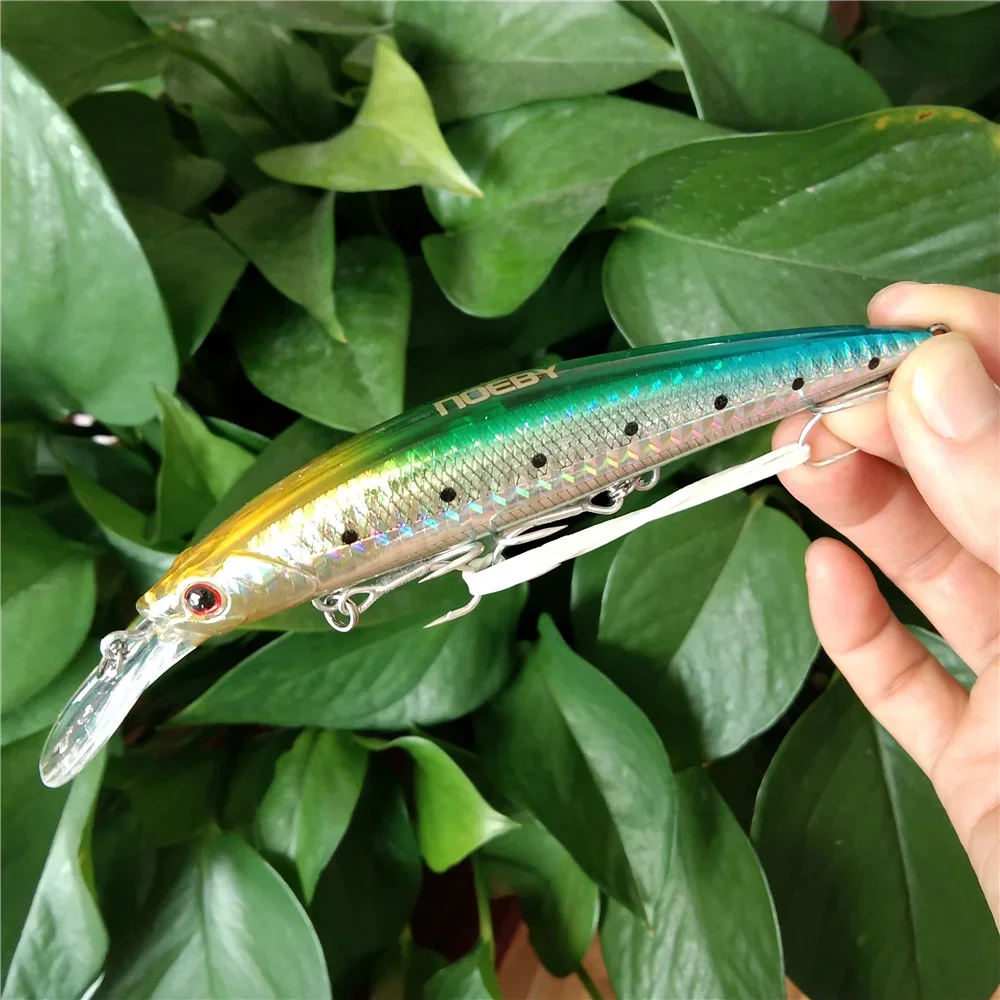 Señuelo de pesca oscilante, cebos artificiales, pececillo que se hunde, Isca, lubina, perca, Lucio, trucha, nuevo, 11cm, 36g - imagen 2