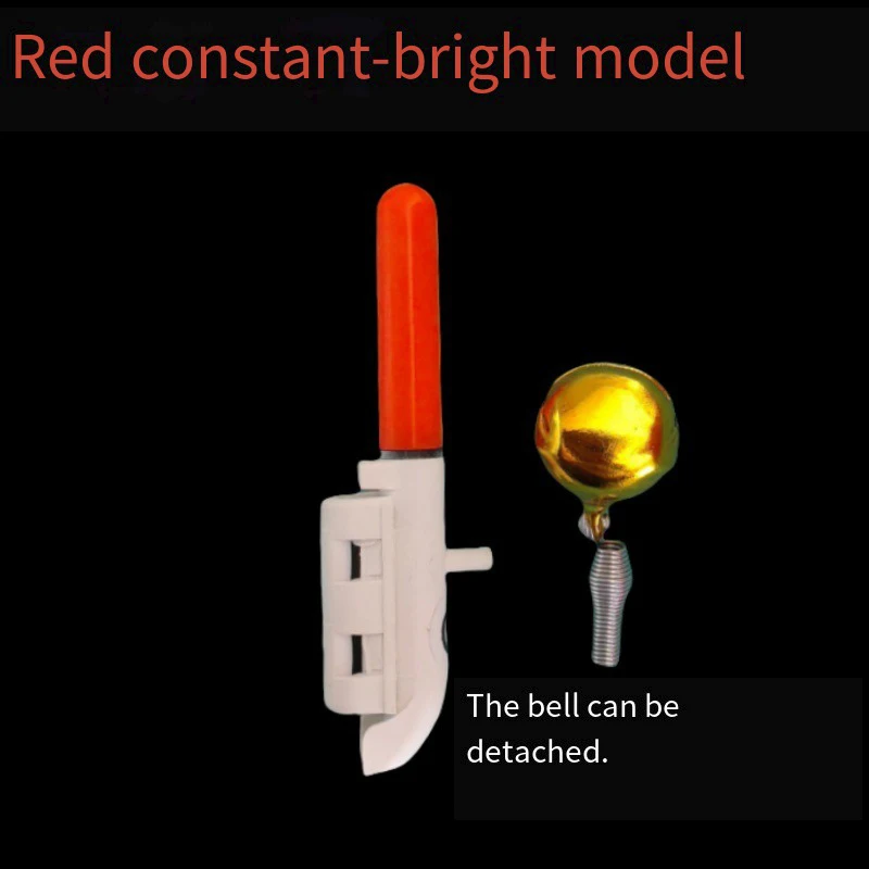 Aparejos flotantes LED extraíbles para pesca en roca nocturna, batería útil, caña electrónica de pesca impermeable, palo luminoso, sin batería, 5 uds. - imagen 2