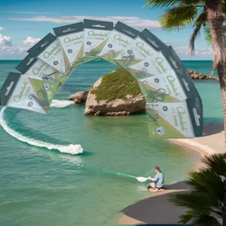 2 paquetes 002BN anzuelo de pesca de agua salada Color blanco anzuelos individuales Jig Head juego de anzuelos caja de aparejos de pesca de alta resistencia