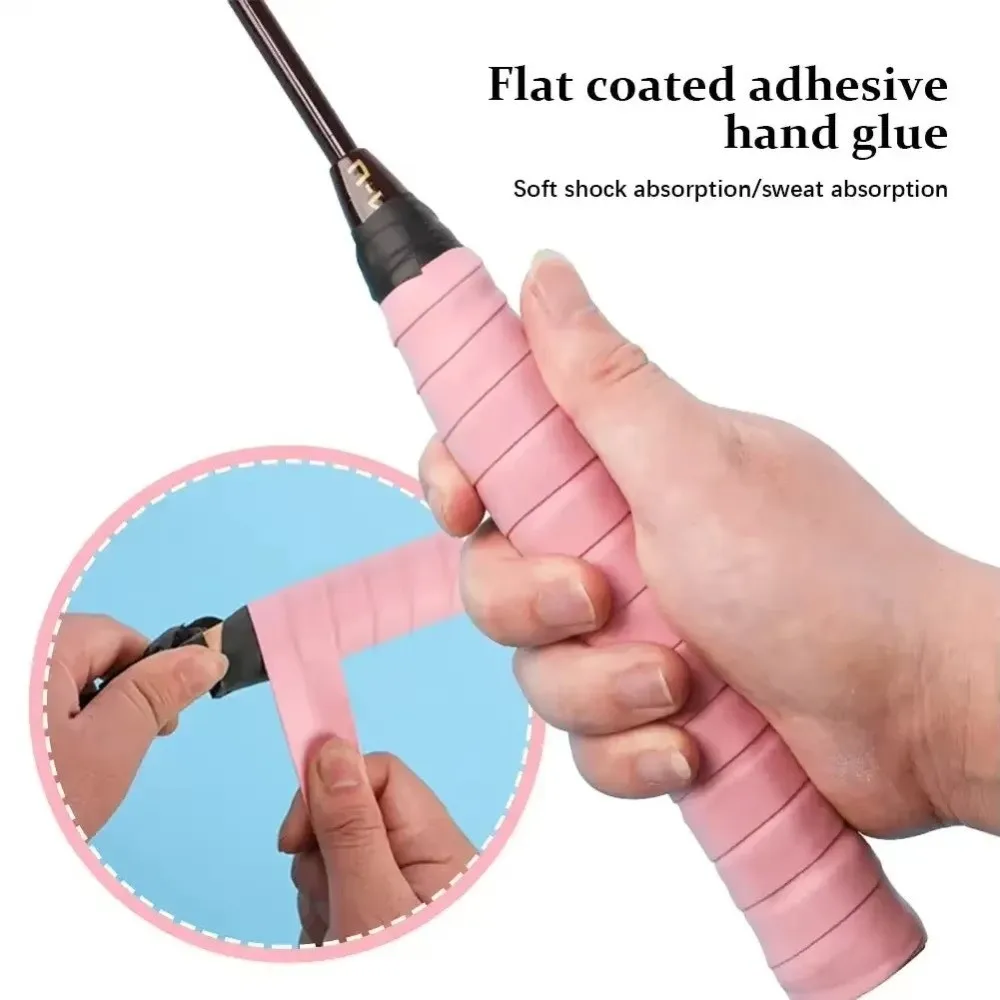 Cinta de agarre antideslizante PU absorbente para raqueta