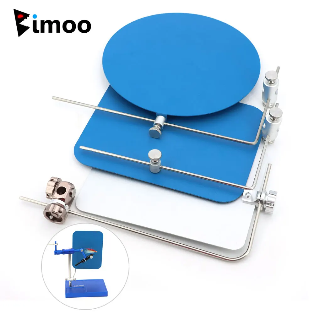 Placa de fondo para atar moscas, para fotografar moscas de peces, tablero de fondo para atar moscas, herramienta de tornillo de banco, piezas de repuesto ligeras - imagen 2