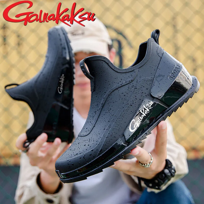 Botas de Pesca Impermeables Antideslizantes – Caña Baja para Hombre - imagen 3