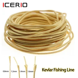 ICERIO-sedal de pesca de Kevlar de 150-300lb, hilo de pescar trenzado para barco de agua de listones, anzuelo de asistencia para Jigging, señuelo