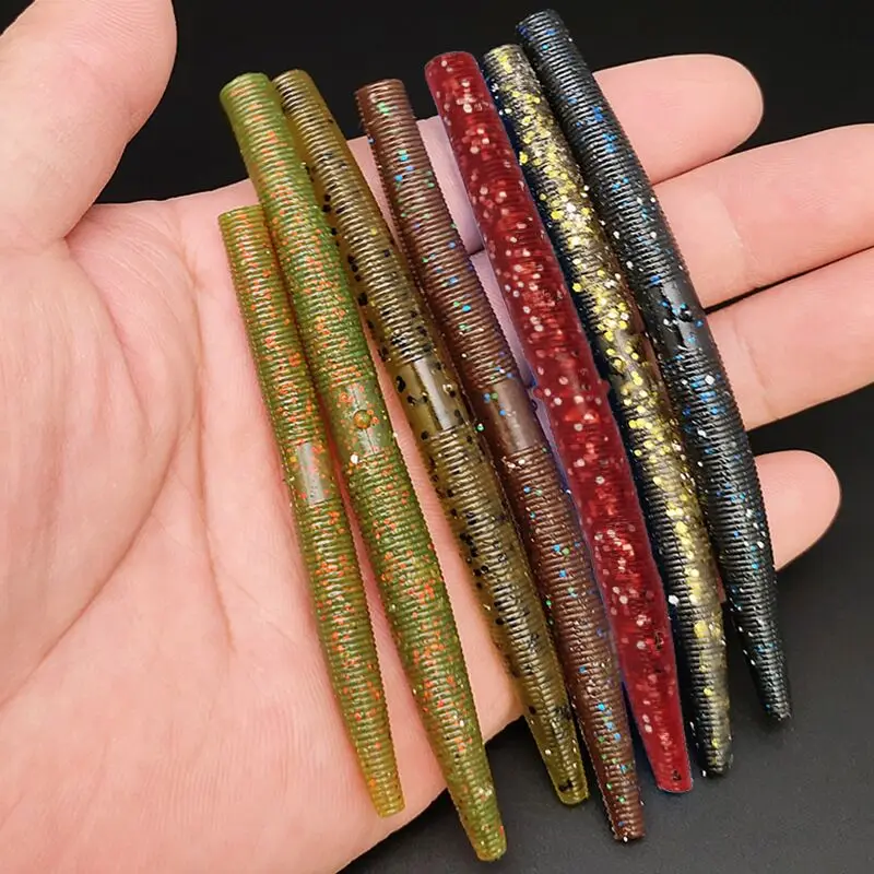 Duoduoyu Señuelos de Gusano Suave Jig Wobbler para Lubina - imagen 2