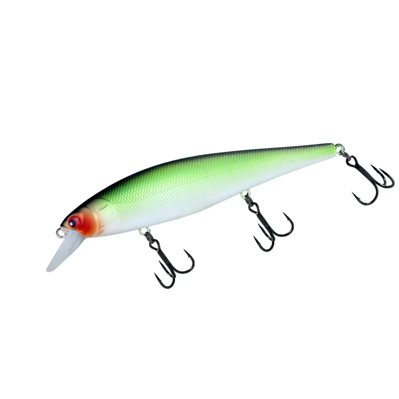 MUKUN 145mm 26,5g sistema de peso innovador Señuelos de pesca superiores Minnow Wobbler calidad aparejos de pesca anzuelos para pesca - imagen 5