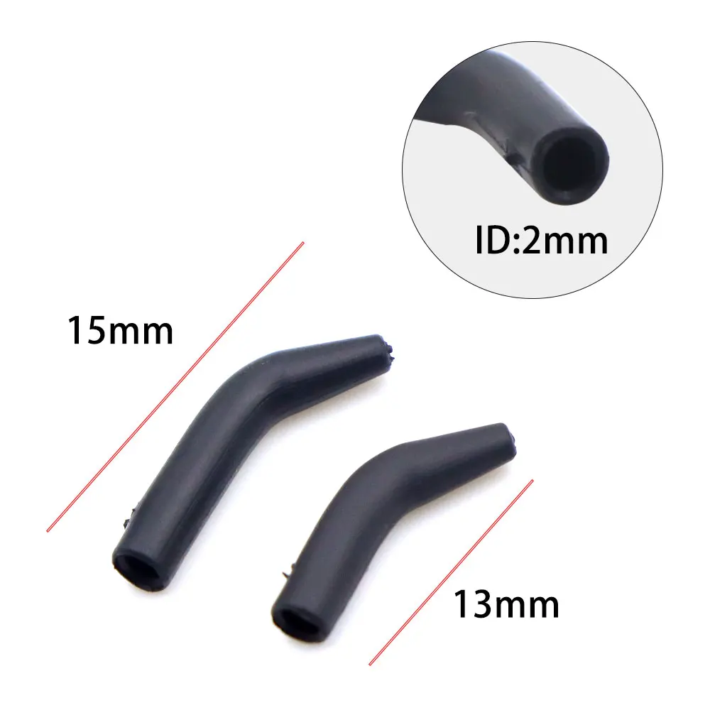 10 Uds. Anzuelo de pesca de carpa, alineador de Kicker, aparejo de pelo, pesca de tungsteno, manga antienredos, gancho de ajuste de ángulo, accesorios, aparejos de carpa - imagen 3