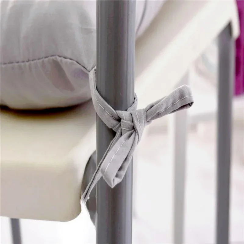 Cojín de Asiento 35x35cm con Ataduras – Silla, Oficina y Cocina - imagen 5
