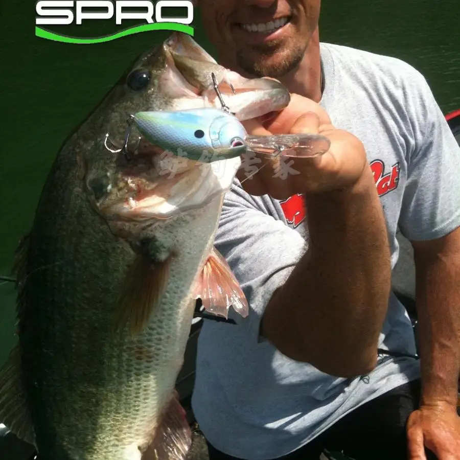 SPRO original de EE. UU. importado Little John DD 60 placa de lengua larga de tiro largo cuerpo estrecho pequeño hombre gordo - imagen 4