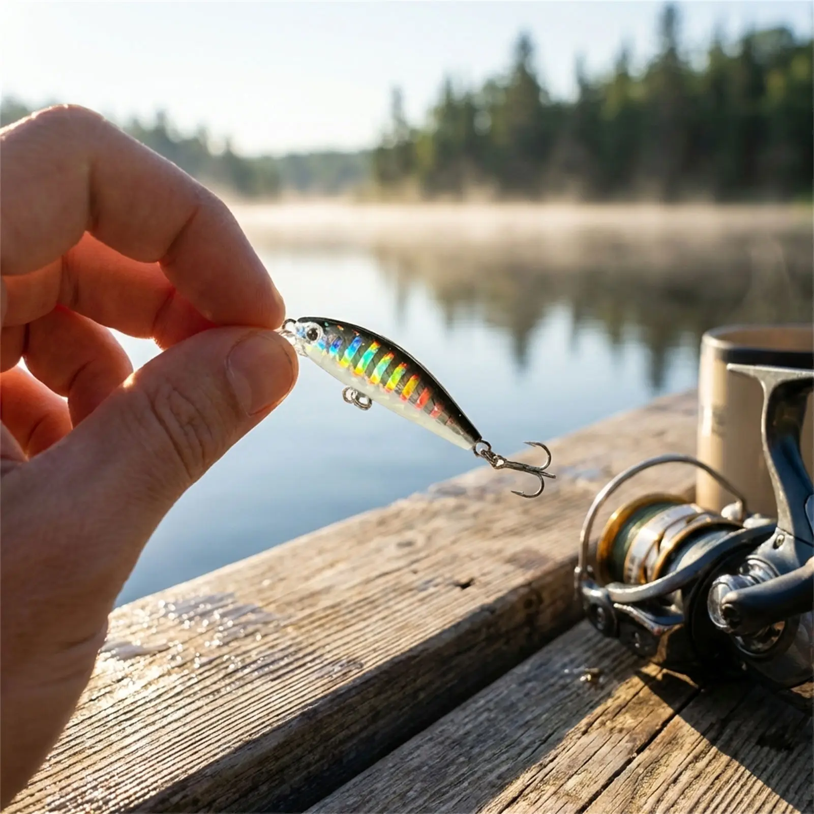 Señuelo Minnow japonés realista para depredadores de agua dulce - imagen 3