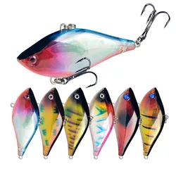 Pack Señuelos Crankbait Popper VIB Wobbler para Lubina