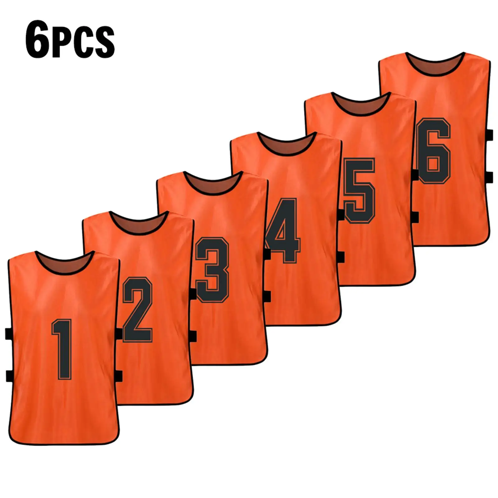 Orange 6pcs