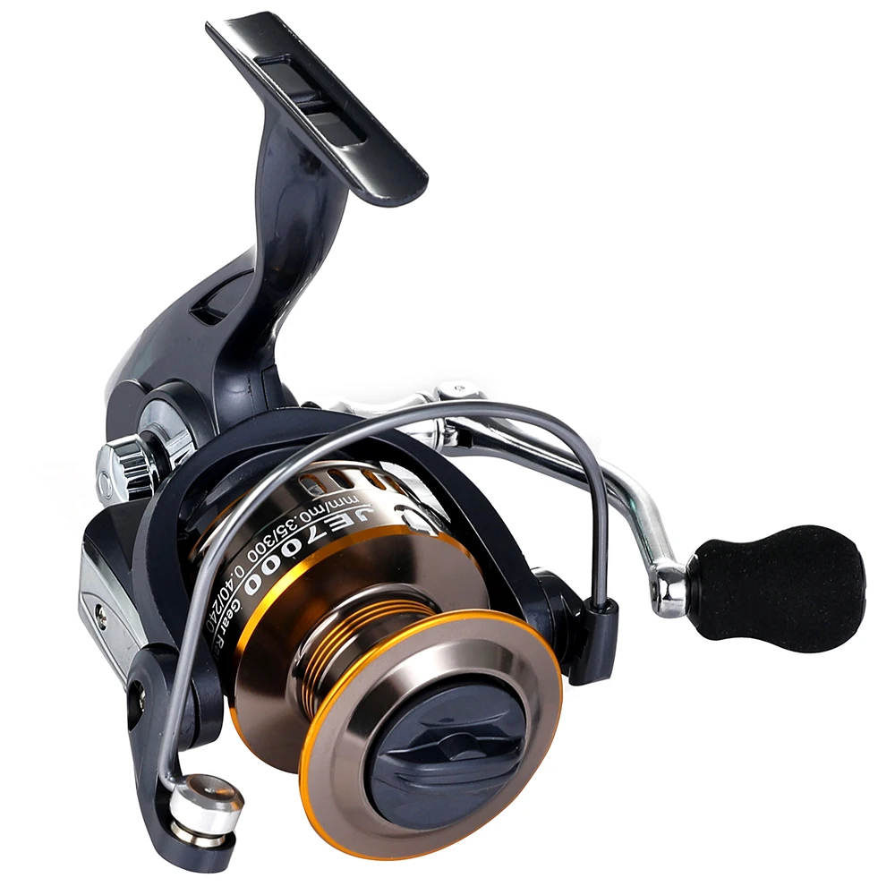 2024 Nieuwe Hoogwaardige 2000-7000 Zoutwaterhaspel 5.2:1 Overbrengingsverhouding 12Kg Max Draaiende Haspel Jig Casting Spinning Vishaspel - imagen 4