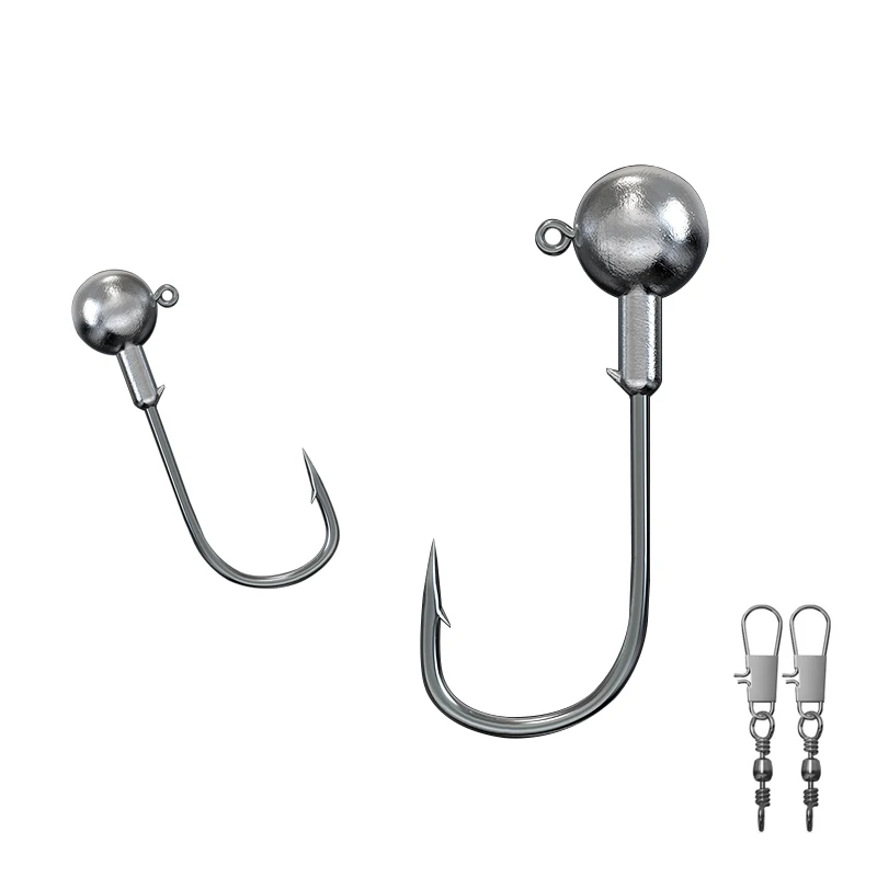 61 unids/set Kit de señuelo suave señuelo de pesca suave 6cm/7,5 cm 1,3g/2g anzuelo con cabeza de anzuelo 3cm 3,5g anzuelos de pesca con caja de aparejos de pesca giratoria - imagen 4