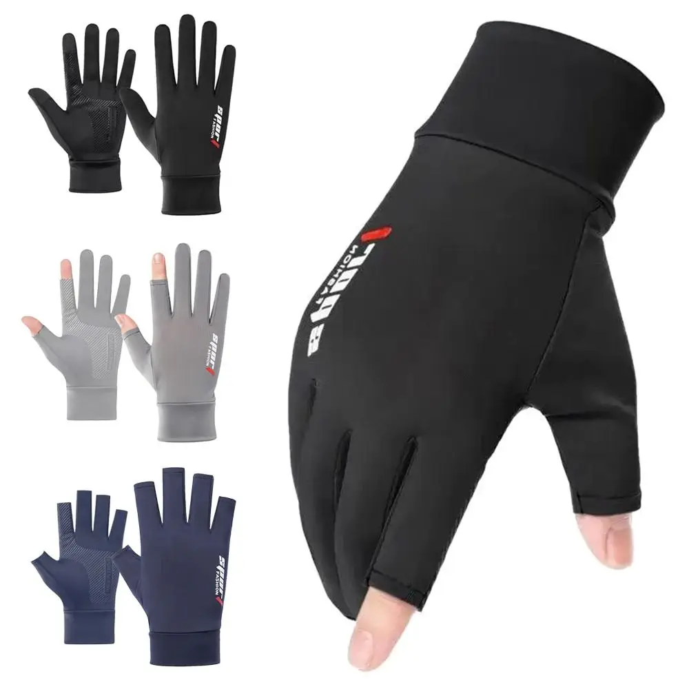 Guantes pesca transpirables antideslizantes protección UV - imagen 5