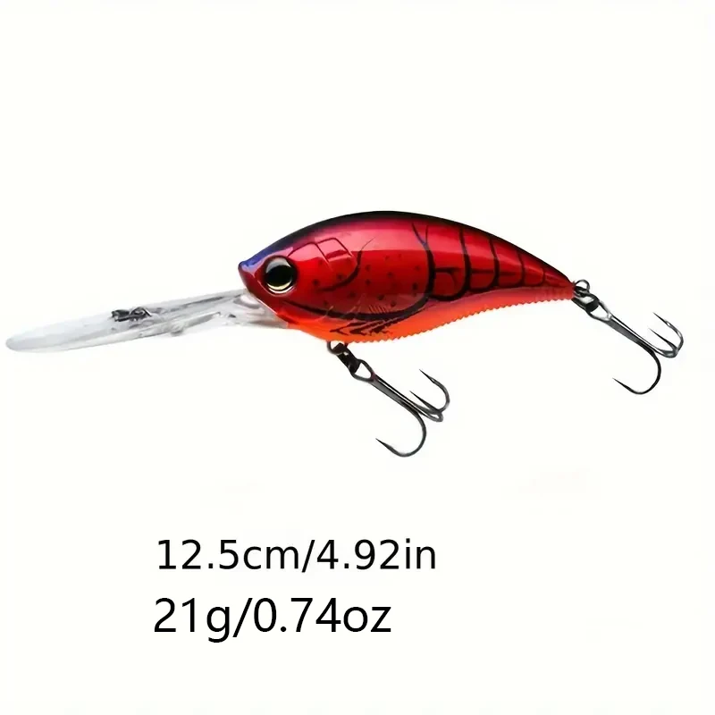10 Uds Señuelos de Pesca con manivela flotante de fundición larga Wobbler Topwater Pesca cebo de Pesca Minnow Swimbait Crankbait - imagen 2