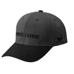 PURELURE – Gorra snapback algodón ajustable negro